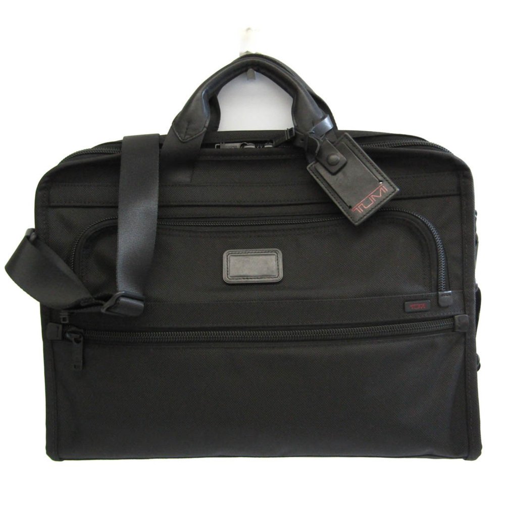 Tumi Alpha Slim Large Screen Computer Portfolio Brief 26111DH Men's Nylon Can...